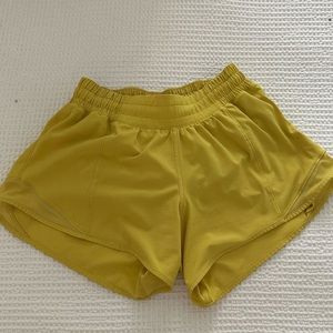 Yellow Lululemon Hotty Totty